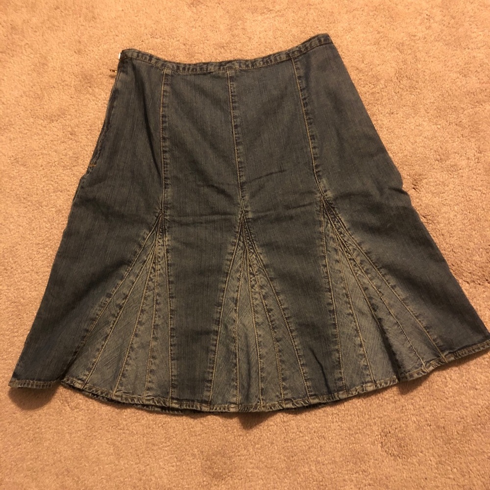 The Territory Ahead Denim Skirt